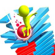 Скачать взломанную Stack Ball Jump - Helix Crash [Мод меню] MOD apk на Андроид