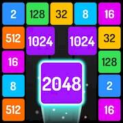 Скачать взломанную Игра Слияние Блоков 2048 [Бесплатные покупки] MOD apk на Андроид
