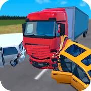 Скачать взломанную Truck Crash Simulator Accident [Бесплатные покупки] MOD apk на Андроид