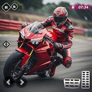 Скачать взломанную Гонки на мотоциклах [Много монет] MOD apk на Андроид