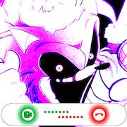 Скачать взломанную Scary SonikEXE Video Call Chat [Бесплатные покупки] MOD apk на Андроид