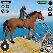 Скачать взломанную Cимулятор лошади гоночные игры [Много монет] MOD apk на Андроид