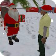 Скачать взломанную Crime Santa [Бесплатные покупки] MOD apk на Андроид