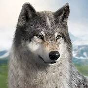 Скачать взломанную Wolf Game: Wild Animal Wars [Бесплатные покупки] MOD apk на Андроид