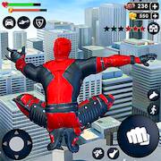 Скачать взломанную Spider Rope Hero Man Game [Мод меню] MOD apk на Андроид