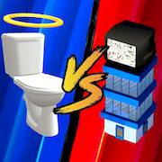 Скачать взломанную ST Toilet Attack - Tower War [Бесплатные покупки] MOD apk на Андроид