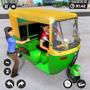 Скачать взломанную city tuk tuk rickshaw games [Бесплатные покупки] MOD apk на Андроид