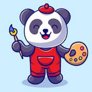 Скачать взломанную Painting Panda [Мод меню] MOD apk на Андроид