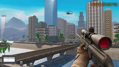Скачать взломанную Sniper 3D：Gun Shooting Games [Много монет] MOD apk на Андроид