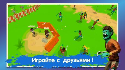 Скачать взломанную Two Guys & Zombies 3D: Игра по сети с друзьями [Мод меню] MOD apk на Андроид
