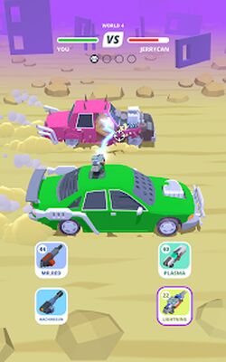 Скачать взломанную Desert Riders: Car Battle Game [Много монет] MOD apk на Андроид