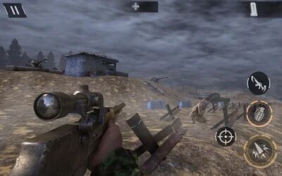 Скачать взломанную Call of World War 2 : Battlefield Game [Бесплатные покупки] MOD apk на Андроид