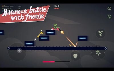 Скачать взломанную Stick Fight: The Game Mobile [Много монет] MOD apk на Андроид