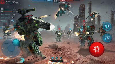 Скачать взломанную Robot Warfare: Битва Pоботов [Мод меню] MOD apk на Андроид