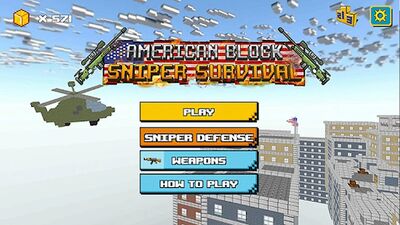 Скачать взломанную American Block Sniper Survival [Бесплатные покупки] MOD apk на Андроид