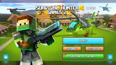 Скачать взломанную The Survival Hunter Games 2 [Много денег] MOD apk на Андроид