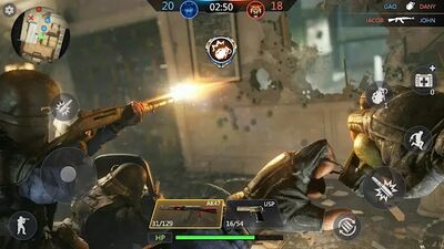 Скачать взломанную FPS Online Strike - Multiplayer PVP Shooter [Бесплатные покупки] MOD apk на Андроид