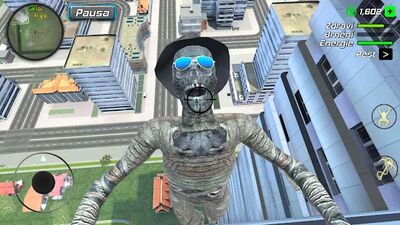 Скачать взломанную Rope Mummy Crime Simulator: Vegas Hero [Много денег] MOD apk на Андроид