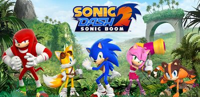 Скачать взломанную Sonic Dash 2: Sonic Boom [Бесплатные покупки] MOD apk на Андроид