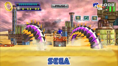 Скачать взломанную Sonic The Hedgehog 4 Ep. II [Много денег] MOD apk на Андроид