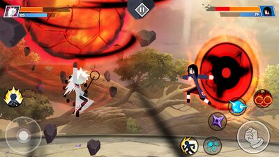 Скачать взломанную Stickman Shinobi : Ninja Fighting [Много денег] MOD apk на Андроид