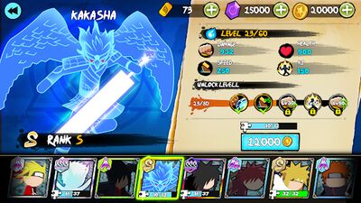 Скачать взломанную Stickman Ninja Fight - Shinobi Epic Battle [Много монет] MOD apk на Андроид