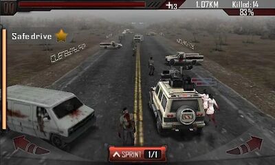 Скачать взломанную Убийца зомби - Zombie Road 3D [Мод меню] MOD apk на Андроид