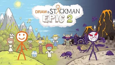 Скачать взломанную Draw a Stickman: EPIC 2 [Много денег] MOD apk на Андроид