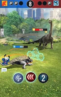Скачать взломанную Jurassic World К жизни [Бесплатные покупки] MOD apk на Андроид