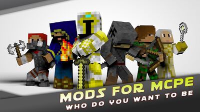 Скачать взломанную Mods for Minecraft PE by MCPE [Много денег] MOD apk на Андроид