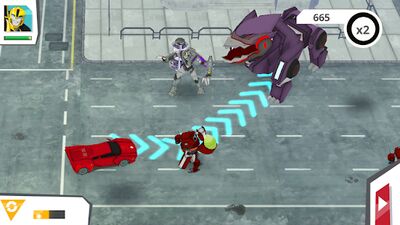 Скачать взломанную Transformers: RobotsInDisguise [Мод меню] MOD apk на Андроид