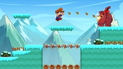 Скачать взломанную Super Bino Go: Свободный Новая Приключение Игра [Бесплатные покупки] MOD apk на Андроид
