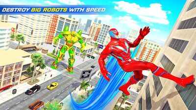 Скачать взломанную Grand Police Robot Speed Hero City Cop Robot Games [Бесплатные покупки] MOD apk на Андроид