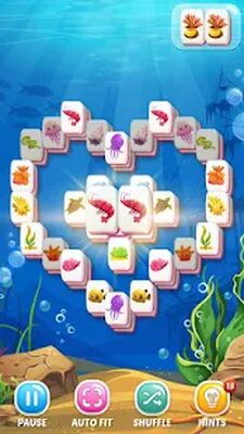 Скачать взломанную Mahjong Fish [Бесплатные покупки] MOD apk на Андроид