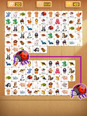 Скачать взломанную Tile Connect - Onet Animal Pair Matching Puzzle [Много монет] MOD apk на Андроид