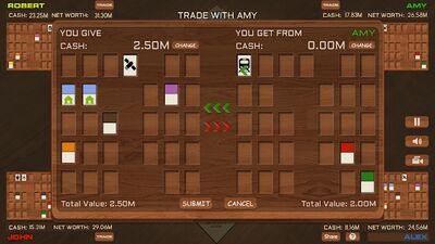 Скачать взломанную Бизнесмен Онлайн - Настольная игра [Бесплатные покупки] MOD apk на Андроид