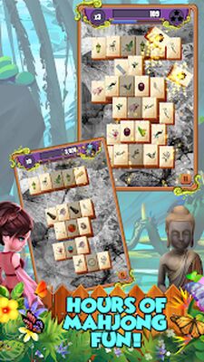 Скачать взломанную Mahjong Gardens: Butterfly World [Мод меню] MOD apk на Андроид