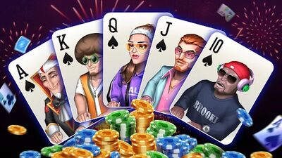 Скачать взломанную PokerMe [Бесплатные покупки] MOD apk на Андроид