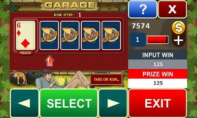 Скачать взломанную Garage slot machine [Бесплатные покупки] MOD apk на Андроид