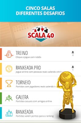 Скачать взломанную Scala 40 Online - Jogo Cartas [Бесплатные покупки] MOD apk на Андроид
