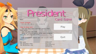 Скачать взломанную President Card Game [Много монет] MOD apk на Андроид