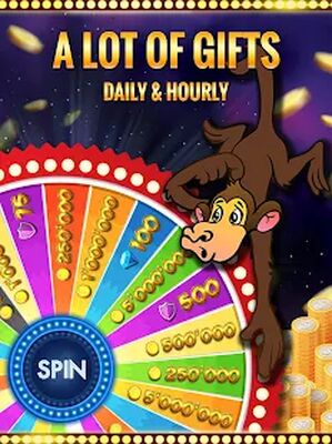 Скачать взломанную Crazy Monkey Free Slot Machine [Мод меню] MOD apk на Андроид