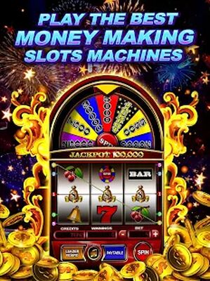 Скачать взломанную Money Wheel Slot Machine Game [Бесплатные покупки] MOD apk на Андроид