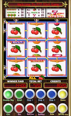 Скачать взломанную 777 Fruit Slot Machine - Cherry Master [Мод меню] MOD apk на Андроид