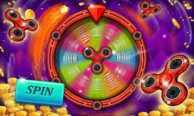 Скачать взломанную Spinner автоматы Fidget Casino [Бесплатные покупки] MOD apk на Андроид