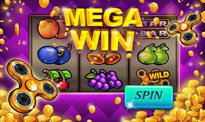 Скачать взломанную Spinner автоматы Fidget Casino [Бесплатные покупки] MOD apk на Андроид