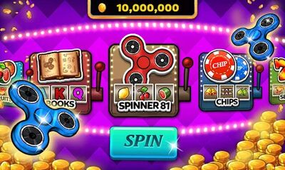 Скачать взломанную Spinner автоматы Fidget Casino [Бесплатные покупки] MOD apk на Андроид