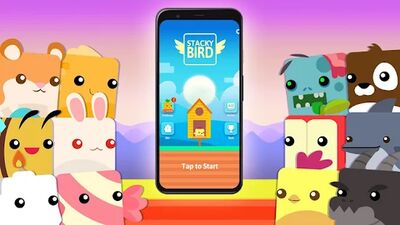 Скачать взломанную Hyper Casual Flying Birdie Game [Мод меню] MOD apk на Андроид