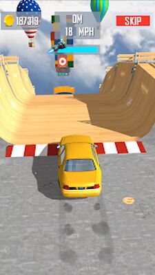 Скачать взломанную Mega Ramp Car Jumping [Бесплатные покупки] MOD apk на Андроид