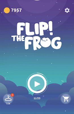 Скачать взломанную Flip! the Frog: гиперказуалка [Много монет] MOD apk на Андроид
